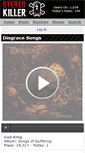 Mobile Screenshot of disgracehardcore.stereokiller.com