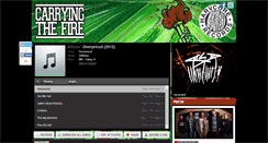 Desktop Screenshot of carryingthefire.stereokiller.com