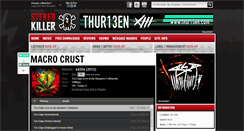 Desktop Screenshot of macrocrust.stereokiller.com